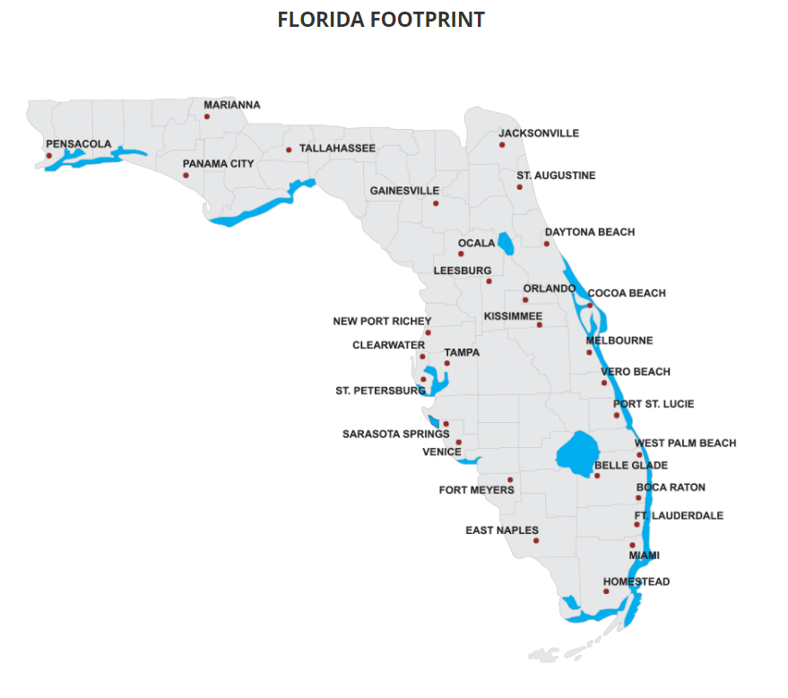 Florida Footprint